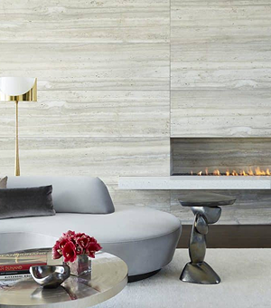 Light Travertine Vein Cut